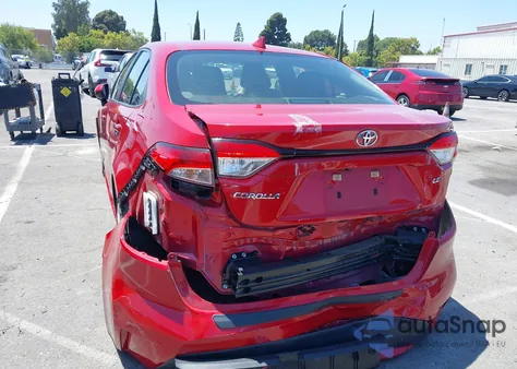 2020 Toyota Corolla Le from USA, damaged, VIN JTDEPRAE9LJ030225